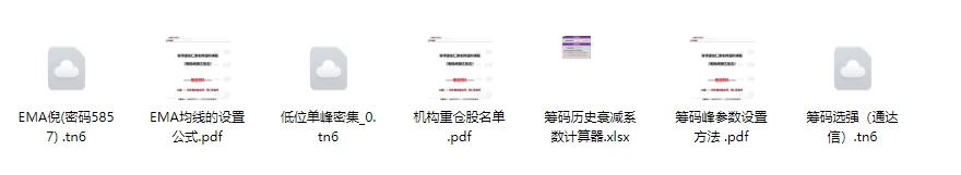 财学堂【倪仁勇】筹码峰跟庄战法视频课程 指标资料插图